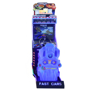 Nouvelle Machine de Jeu d'Arcade Populaire : Voiture de Course et Simulateur de Tir, Couleurs Personnalisables, Prise en Charge Anglaise, 4 Joueurs, Acrylique/Métal - Product Image 2