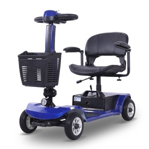 <strong>Elderly</strong> Mobility <strong>Scooter</strong> <strong>Electric</strong> 4 Wheels Handicapped Folding <strong>Electric</strong> <strong>Scooter</strong> - Product Image 2