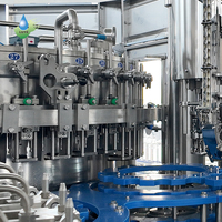 Machine de remplissage de bouteilles en verre à contre-pression à 40 têtes haute efficacité pour bière et boissons gazeuses