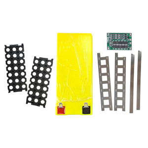 Tự làm toàn bộ 12V 7Ah ABS hộp pin Trường hợp với Nickel chủ & 3S 40A cân bằng BMS 21 di động 18650 lithium pin trường hợp lắp ráp - Product Image 4