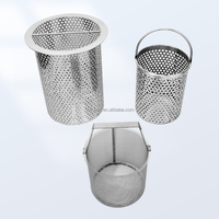 Tube filtrant en métal perforé résistant à la corrosion en acier inoxydable avec noyau en maille