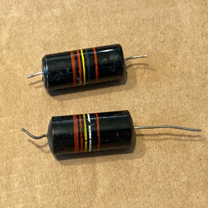 Nuovi Condensatori Originali Sprague Bumble da 0,22 µF 200V, Pronta Consegna, Testati, Bassa Perdita, 0,25 subs - Product Image 1