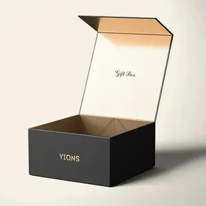 Caja de regalo con tapa de cierre magnético respetuosa con el medio ambiente personalizada para regalos de lujo para embalaje de regalo caja de regalo magnética