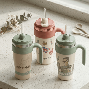 แก้วน้ำเก็บความร้อนสุญญากาศสแตนเลส 316L แบบสั่งทำพิเศษ เป็นมิตรกับสิ่งแวดล้อม สำหรับเดินทาง ใส่กาแฟ น้ำร้อนได้ ผนังสองชั้น - Product Image 1