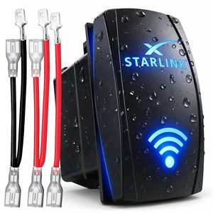 Interruptor Basculante Starlink Mini 12V/24V Marino de Alta Resistencia de 5 Pines, Interruptor de Encendido/Apagado para Auto, Compatible con Satélites Gen1, Gen2 y Gen3 - Product Image 1