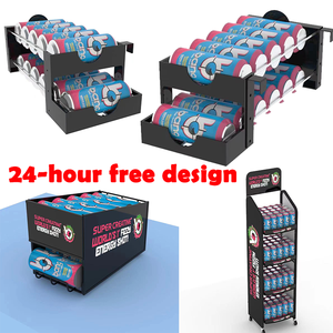 Giá Treo Có Thể Trưng Bày Đồ Uống Năng Lượng Siêu Thị Bán Chạy Giá Trưng Bày Dây Có Logo Tùy Chỉnh - Product Image 3