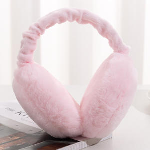 <span class=keywords><strong>Cache</strong></span>-oreilles d'hiver élégant pour femmes <span class=keywords><strong>Cache</strong></span>-oreilles en <span class=keywords><strong>laine</strong></span> de haute qualité en peluche réglable en fausse fourrure de lapin - Product Image 6