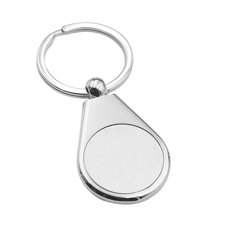 Hot Selling Stainless Steel Couple Puzzle Metal Keychain for Valentine's Day Gift
