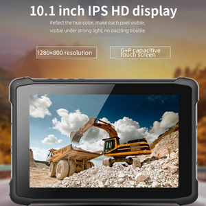 Nuevo Tablet PC resistente industrial de 10,1 pulgadas Android 10 Escáner de código de barras 2D NFC IP67 Características Procesador MSM 8953 4GB + 64GB 4G - Product Image 4