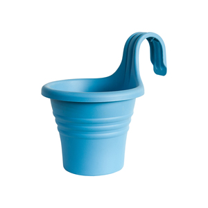 Planteur décoratif <span class=keywords><strong>de</strong></span> balcon, <span class=keywords><strong>pot</strong></span> <span class=keywords><strong>de</strong></span> fleurs en plastique, <span class=keywords><strong>suspendu</strong></span> sans fil, avec <span class=keywords><strong>crochet</strong></span> - Product Image 3