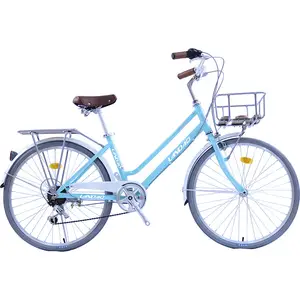 自転車工場はEバイクグリーンバイク都市都市自転車インチ/レジャーレディバイク女性自転車/自転車都市ハンドルバーを直接販売しています