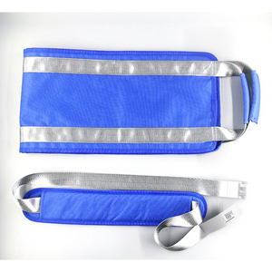 Cinturón de transferencia para pacientes KS, azul con tiras reflectantes, para asistencia a personas mayores y soporte de movilidad en cama - Product Image 4