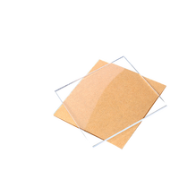 Feuille de traitement acrylique colorée personnalisée, en plexiglas transparente, pour gravure et découpe au Laser, de toutes tailles