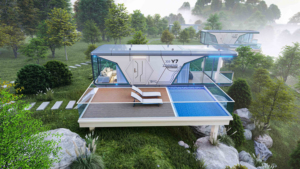 Dọc đô thị trang trại đơn vị Thủy Canh phát triển tháp với tự động dinh dưỡng giao hàng LED phát triển đèn chiến lược Skylight vị trí - Product Image 4