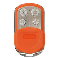 Télécommande universelle numérique radio 315/433 MHz pour voiture, 4 boutons, pour porte de garage et portail coulissant