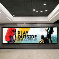 Affichage publicitaire de bus à LED Fenêtre arrière Écran 1920x540 Message vidéo Subways Cars Outdoor TV Medical Treatments P2 P3 P4 P5 LED