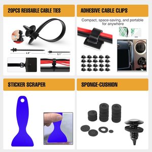 238pcs tự động xe TRIM loại bỏ công cụ Kit xe bọc TRIM loại bỏ Clip plier công cụ Fastener Remover Pry công cụ thiết lập cho bảng điều khiển cửa - Product Image 6