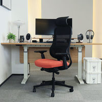 Vaseat Chaise de bureau ergonomique inclinable et réglable, pivotante, en maille, certifiée BIFMA, Silla De Oficina Recliner Task Office Chairs