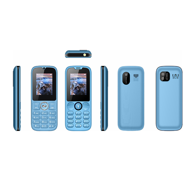 Seniors Feature Phone 2.4" Clear Screen Dual SIM Cards Support Super Loud Audio 1800mAh Battery Africa South America Networks
