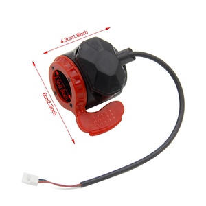 Contrôleur de moteur 36V 12A 350W Brainpower avec écran LCD, ensemble de frein pour trottinette électrique et vélo, accessoires essentiels 6,5 pouces - Product Image 5