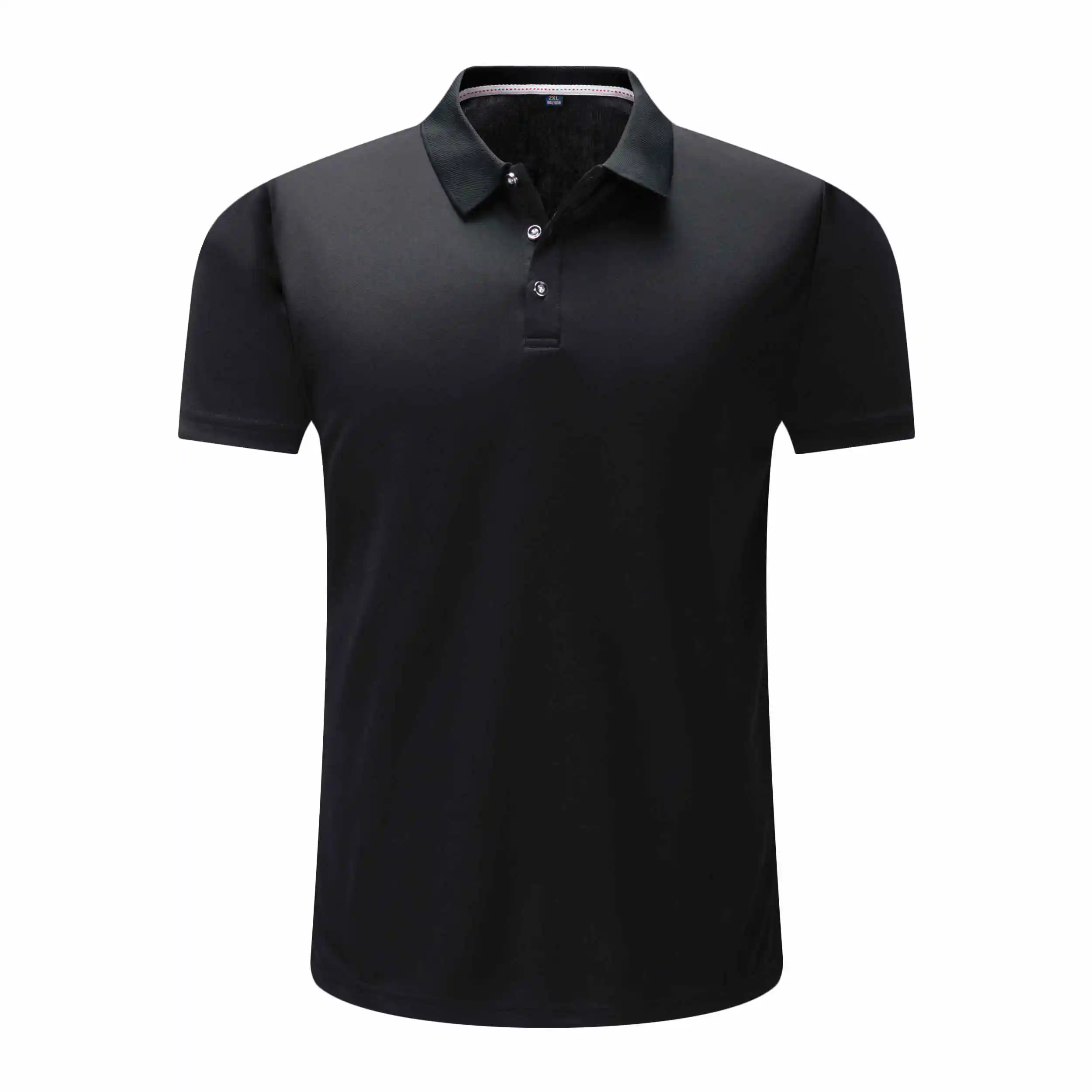Прямая продажа с фабрики вышивка логотипа обычный golf polo футболка без рисунка для игры в гольф рубашки мужские воротник футболки с логотипом на заказ