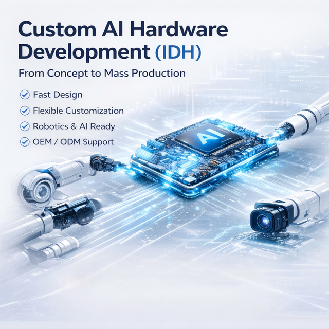 Custom AI Hardware Development IDH Service Robotics & Embedded System Design OEM ODM RDK X5/S100 Platform Integration