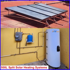 Système de chauffe-eau <span class=keywords><strong>solaire</strong></span> à fission BTE 300L en acier inoxydable, contrôlé par application, à économie d'énergie, avec réservoir de 300L - Product Image 2