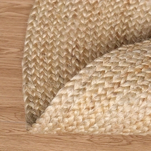 Tappeti Rotondi Naturali in Juta per Casa, Tappetini e Moquette Organici - Product Image 4