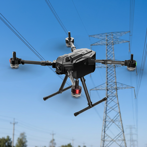 IPX4 <b>Waterproof</b> Carbon Fiber Industrial UAV Dual Antenna RTK Long Range Drone for Power Line Inspection Smart City - Product Image 1