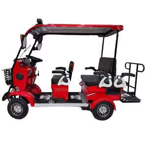 Quadricycle électrique HLD Zero Pollution pour hôtels et complexes hôteliers, disponible en plusieurs couleurs avec <span class=keywords><strong>pare</strong></span>-<span class=keywords><strong>brise</strong></span>, type voiturette de golf - Product Image 5
