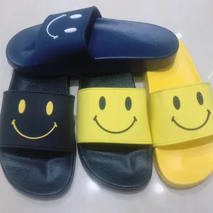 oem Custom Black Slides Footwear Sandal PU,Custom Logo Slippers Men Plain Blank Slide Sandal,Slippers Custom Logo Sliders