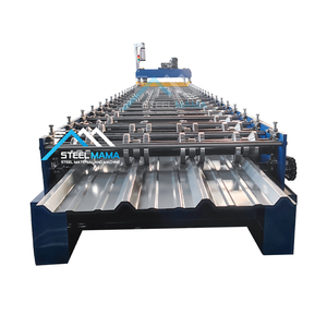 เครื่องม้วนแผ่นหลังคาทรงสี่เหลี่ยมคางหมูผลิตภาพสูงจากอเมริกา - Product Image 1