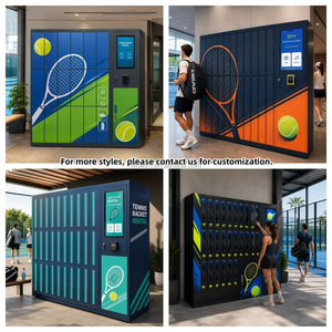 Casillero Inteligente Baiwei para <span class=keywords><strong>Alquiler</strong></span> <span class=keywords><strong>de</strong></span> Raquetas <span class=keywords><strong>de</strong></span> Tenis, Kiosco Electrónico Inteligente a Prueba <span class=keywords><strong>de</strong></span> Agua para <span class=keywords><strong>Alquiler</strong></span> y Devolución en Resorts y Parques - Product Image 4