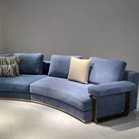 Ensemble de meubles de luxe pour hôtel commercial, chambre à coucher, karaoké, KTV, canapé en cuir PU personnalisé, siège de bar VIP pour boîte de nuit