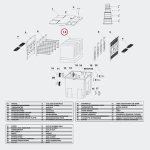 Éponge filtrante de remplacement <span class=keywords><strong>pour</strong></span> <span class=keywords><strong>bassin</strong></span>, accessoires de filtration <span class=keywords><strong>pour</strong></span> <span class=keywords><strong>bassin</strong></span> d'eau de jardin, éponge bleue, éponge jaune - Product Image 2