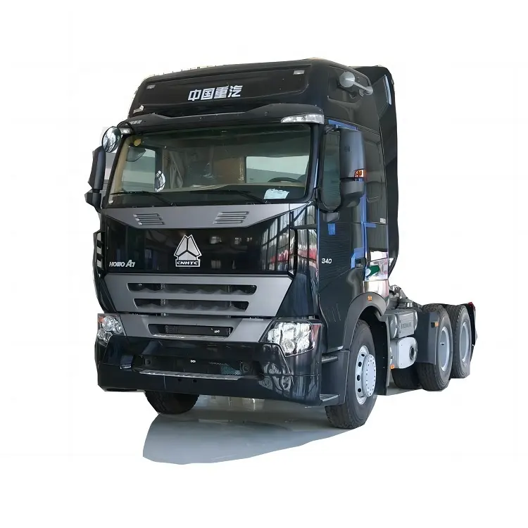 شاحنة ثقيلة مستعملة جديدة للتصدير HOWO شاحنة ثقيلة من السلسلة A7 بقوة 320 حصان شاحنات جرار 6X4