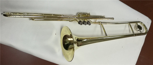 <span class=keywords><strong>Trombone</strong></span> en Do avec pistons laqués or - Product Image 2