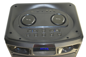 Altavoz de Madera Inalámbrico Bluetooth para DJ y Karaoke, Equipo de Sonido Profesional de Alta Fidelidad para el Hogar, Party BOX de 1000 W - Product Image 5