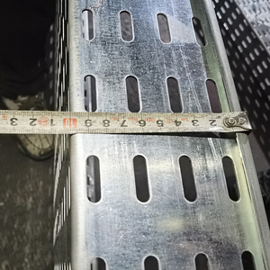 Machine de profilage de chemins de câbles par rouleaux, largeur 50-800 mm, ligne de poinçonnage et de formage de profilés en C pour chemins de câbles - Product Image 2