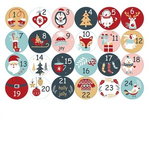Etiquetas adhesivas personalizadas para <span class=keywords><strong>hombre</strong></span> de jengibre de Navidad, stock personalizado listo para vacaciones a granel - Product Image 6