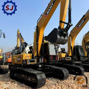 Excavatrice sur chenilles d'occasion SANY SY215C SY75C SY95C, 21 tonnes, capacité de godet 1,1 m³, engin de terrassement pour chantier de construction - Product Image 4