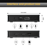 Nouvelle Box TV Intelligente X5 Android 10 2024, 1,5 Go de RAM, 8 Go de ROM, Allwinner H313 Quad Core, 4K, Télécommande Vocale, Prise en Charge POE IP