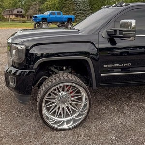Rines Forjados Cóncavos 8x170 de 20x10 22x12 22x14 24x14 26x14 26x16 28x14 28x16 para Camiones Grandes Todoterreno para GMC Sierra RAM 1500 - Product Image 1