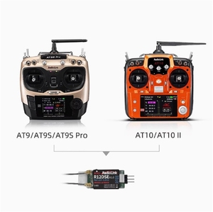 ช่อง<span class=keywords><strong>รับ</strong></span>สัญญาณขนาดเล็ก R12DSE ของ Ledi รองรับสัญญาณ SBUs สำหรับยานพาหนะปีกคงที่แบบหลายแกนและเรือ-AT9S โปร - Product Image 3