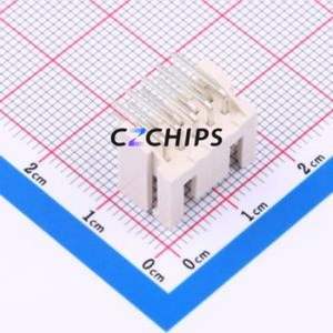 HC-XHD2.54-2x5AW Wire-to-Board Pin Header Bent Lead Through Hole,P=2.5mm Connector 2x5P 2.5mm Right Angle Insert XHD - Product Image 2