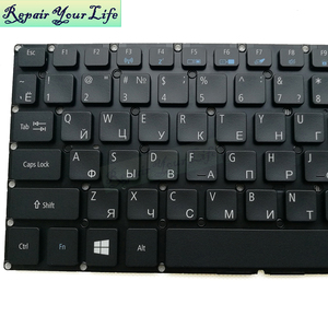 Clavier d'ordinateur portable rétro-éclairé RU pour Acer Aspire E5-573 772 522 532 E5-<span class=keywords><strong>574</strong></span> <span class=keywords><strong>V3</strong></span> 575 ES1 523 533 F5-771 claviers russes LV5P _ A50BWL - Product Image 4