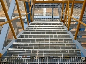 חם מכירה מתכת בניין חומרים פלדה חיצונית מדרגות פלדה פלדה פלדה מגולוון grating עבור בנייה - Product Image 4