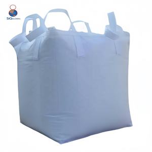 Sacs Big Bag Jumbo en PP <span class=keywords><strong>de</strong></span> 1 tonne (1000 kg) personnalisés, avec bec <span class=keywords><strong>de</strong></span> remplissage supérieur, recyclables, stabilisés aux UV, pour produits chimiques, aliments et céréales - Product Image 1