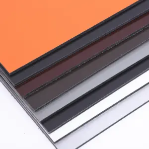 Wall panel ACM 3mm or 4mm aluminum composite material with different design