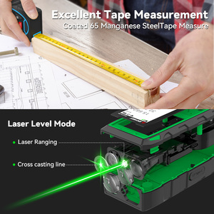 Distancemètre laser Sndway 3 en 1 haute précision 100m pour outils de construction et règles d'ingénierie intelligentes - Product Image 2